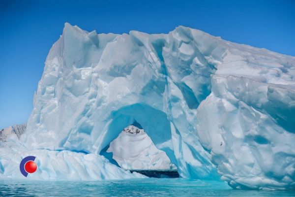 Ijsberg bij Antarctica